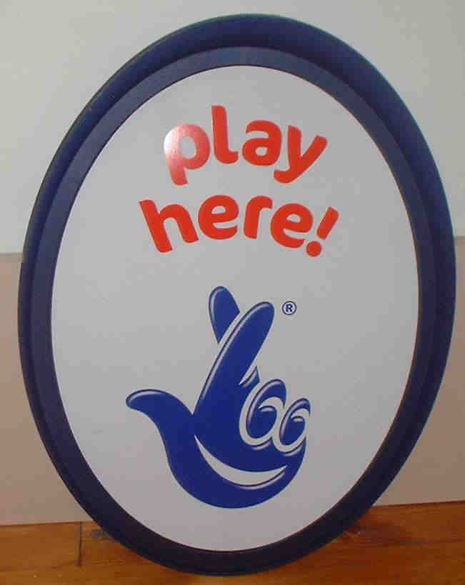 Lottery POP signs